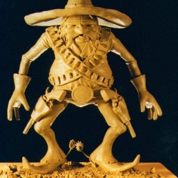 Maquette for stop-motion animation short film that never got made