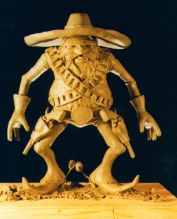 Maquette for stop-motion animation short film that never got made