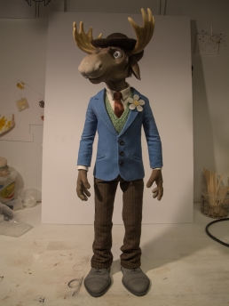 The finished puppet